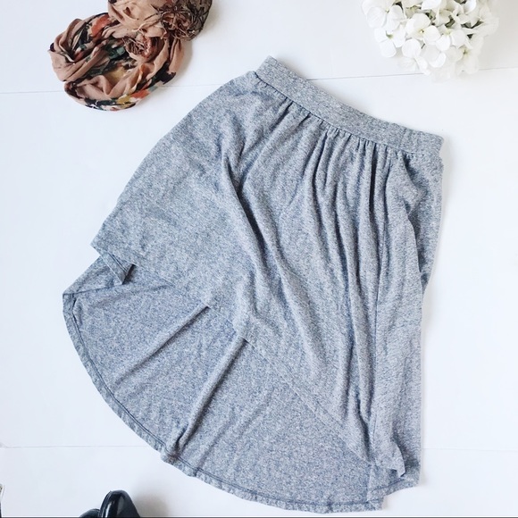 UO Sparkle & Fade High Low gray skirt - Picture 6 of 7